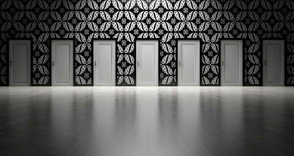 architecture black and white challenge chance